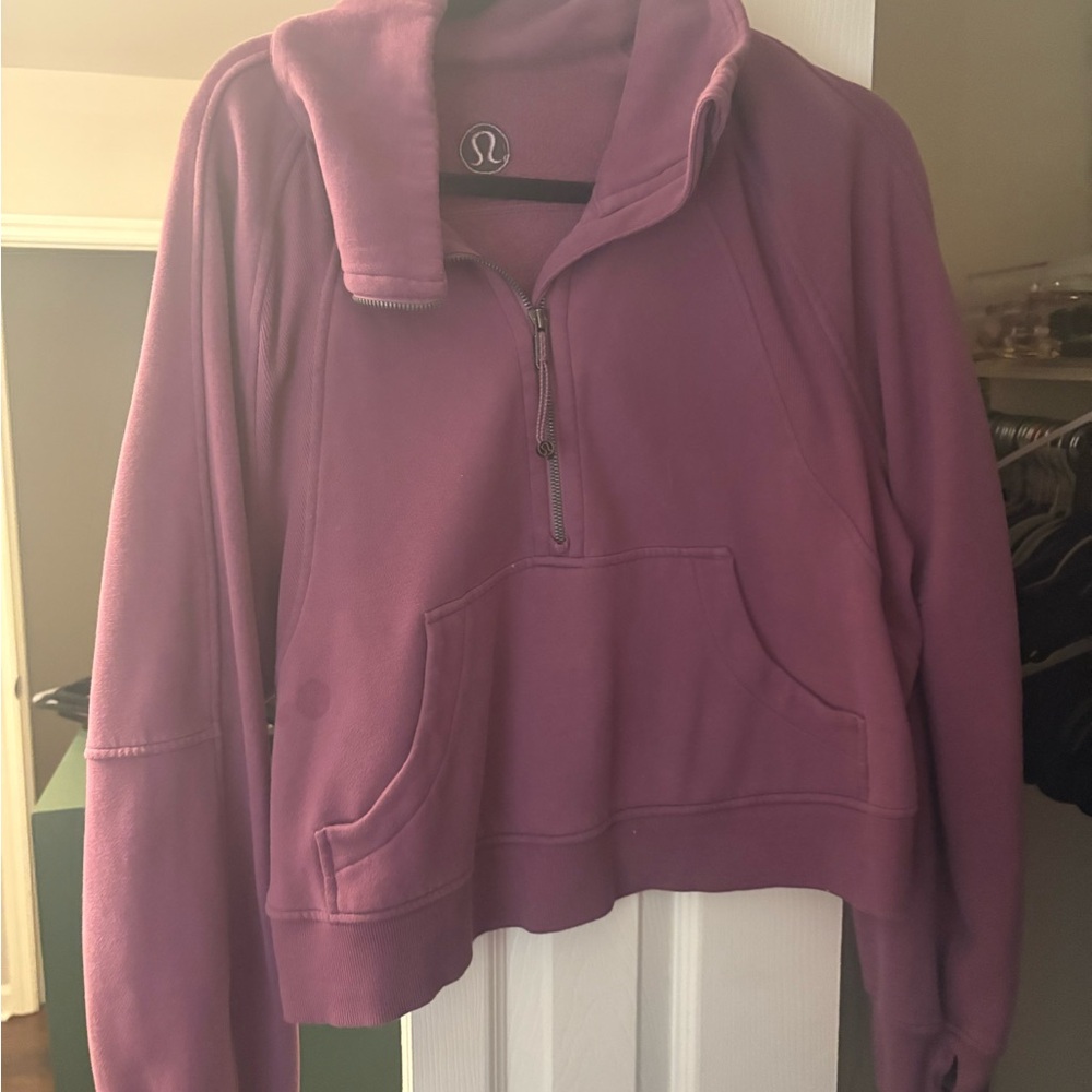 lululemon athletica Women's Purple Scuba Hoodie